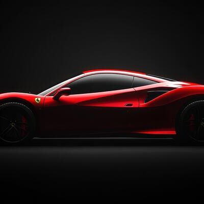 sleek-red-sports-car